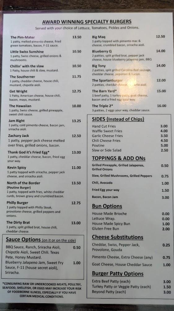 B&B Gourmet Burgers (Burgers & Bakery) Menu image 3